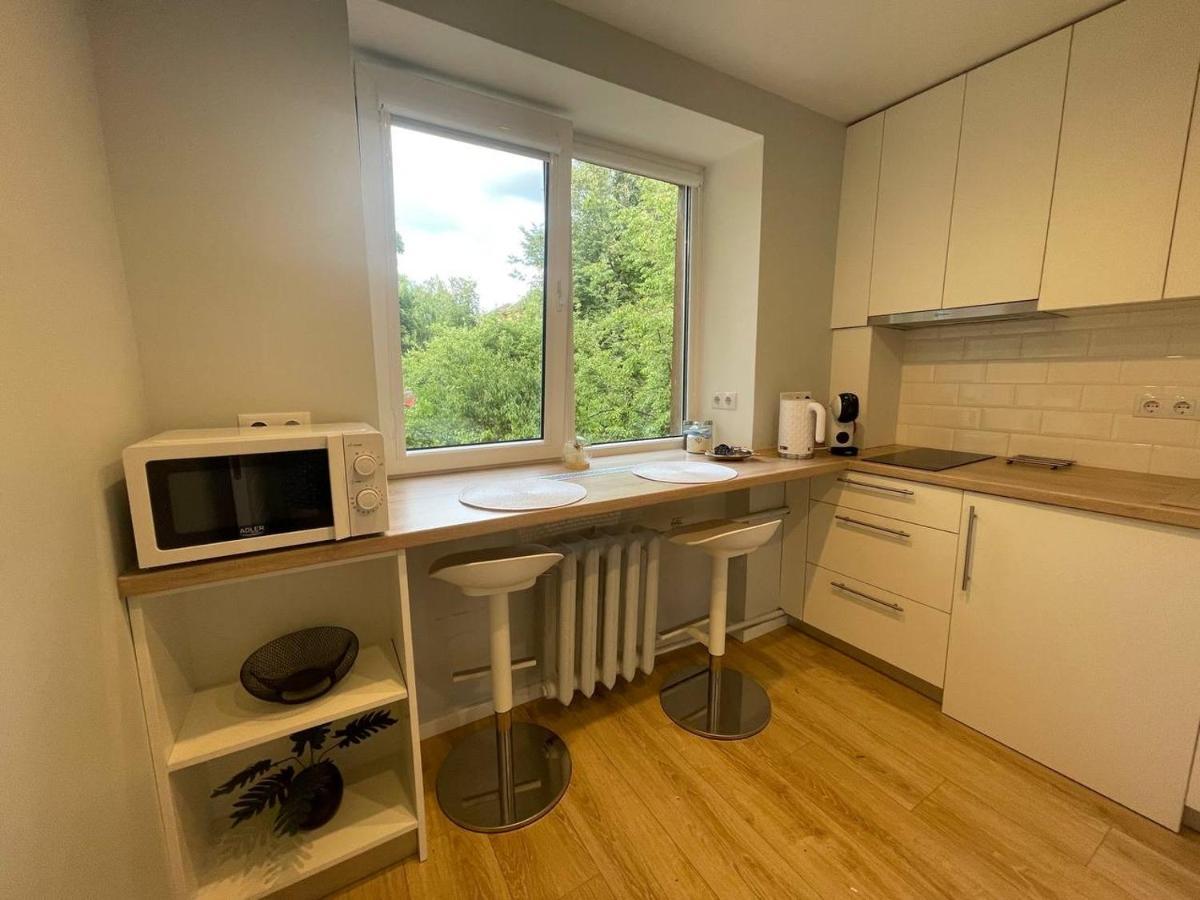 リガModern 1Br Haven Near Two Parksアパートメント エクステリア 写真